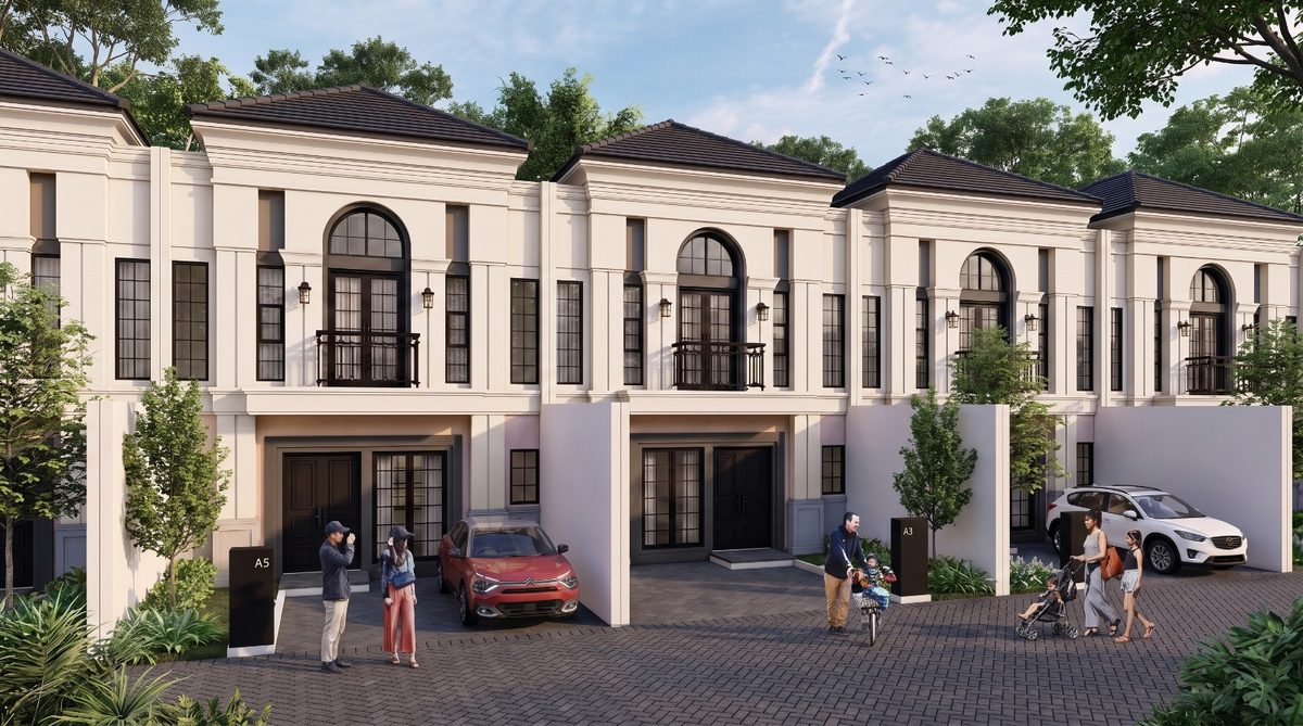 Casa Two 100 tampak depan, Panorama Residence